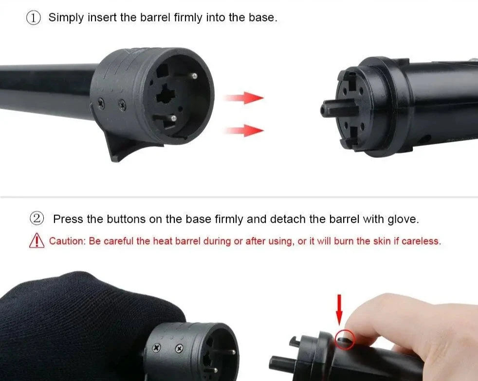 5 in 1 Hair Curling Iron