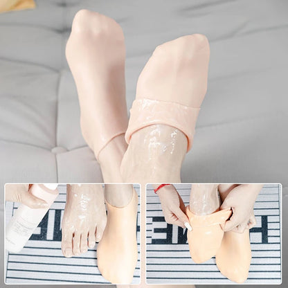 Silicone Moisturizing Socks
