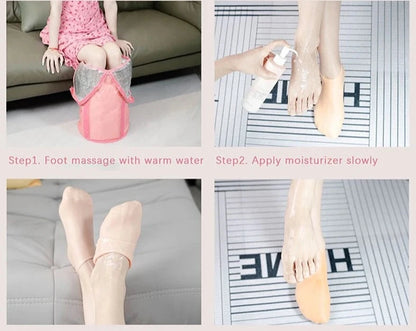 Silicone Moisturizing Socks