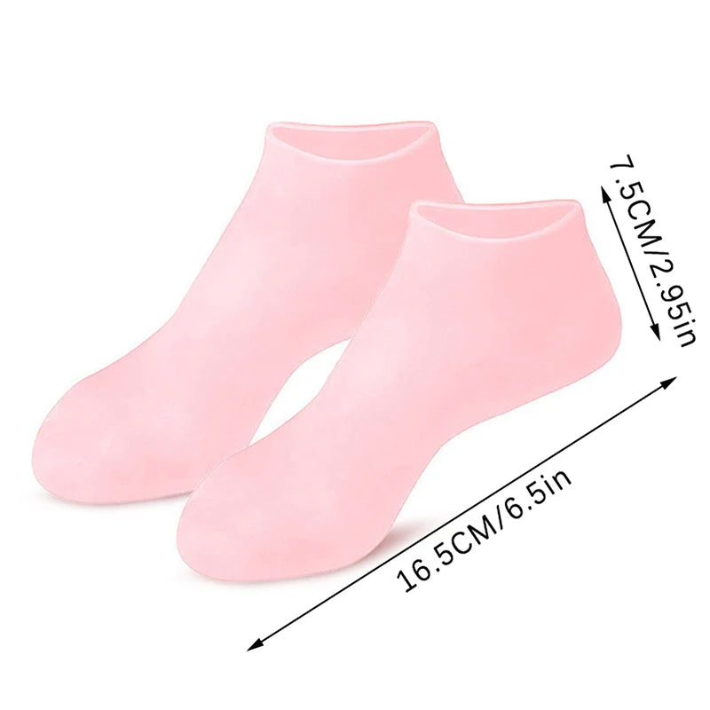 Silicone Moisturizing Socks