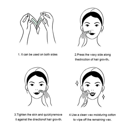 Professional Hair Removal Wax Strips