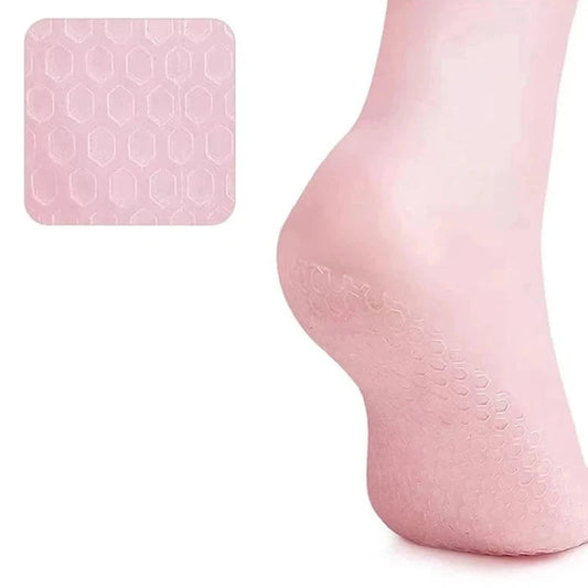 1Pair Silicone Moisturizing Socks